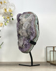 Huge Amethyst Crystal with outstanding Calcite Formation - MWS2385