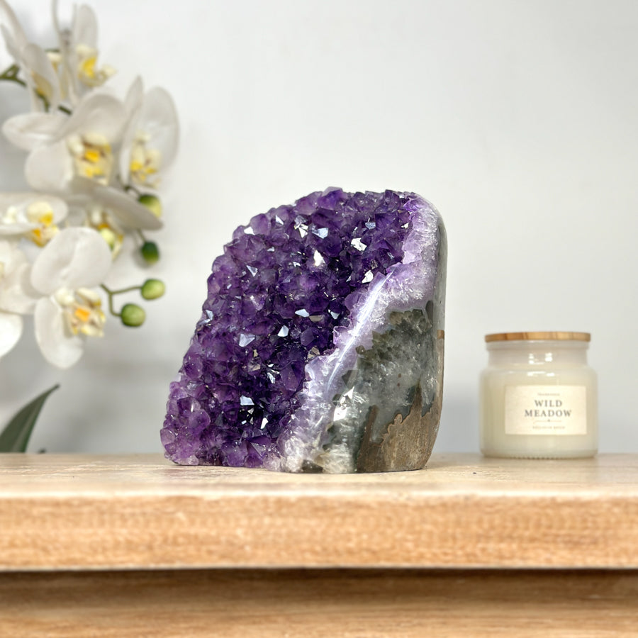 Uruguayan Amethyst Self Standing Cathedral - CBP1114