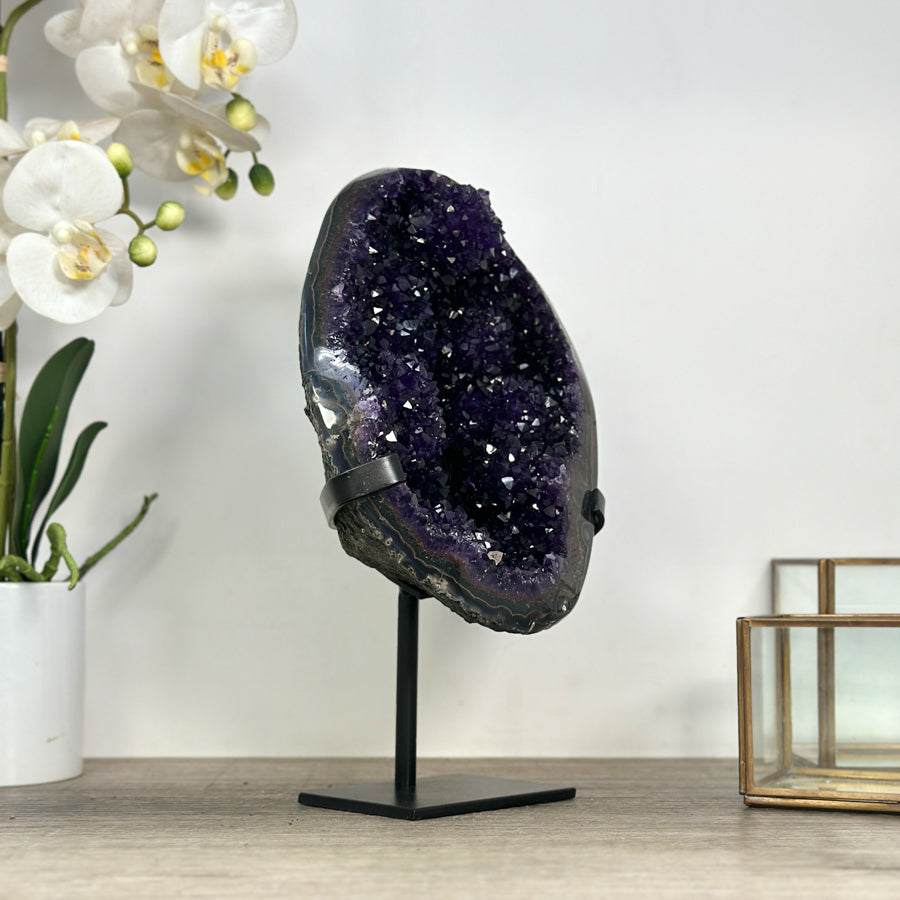 Top Quality Natural Amethyst Geode - MWS2378