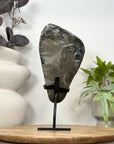 A+ Grade Amethyst Cluster from Uruguay on Metal Stand - MWS3065