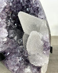 Unique Natural Amethyst Geode with Sugar Calcite Formations - MWS2259