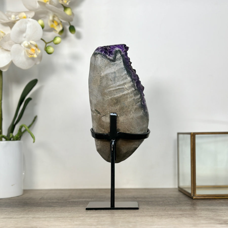 Deep Purple Amethyst Crystal Specimen - MWS2592