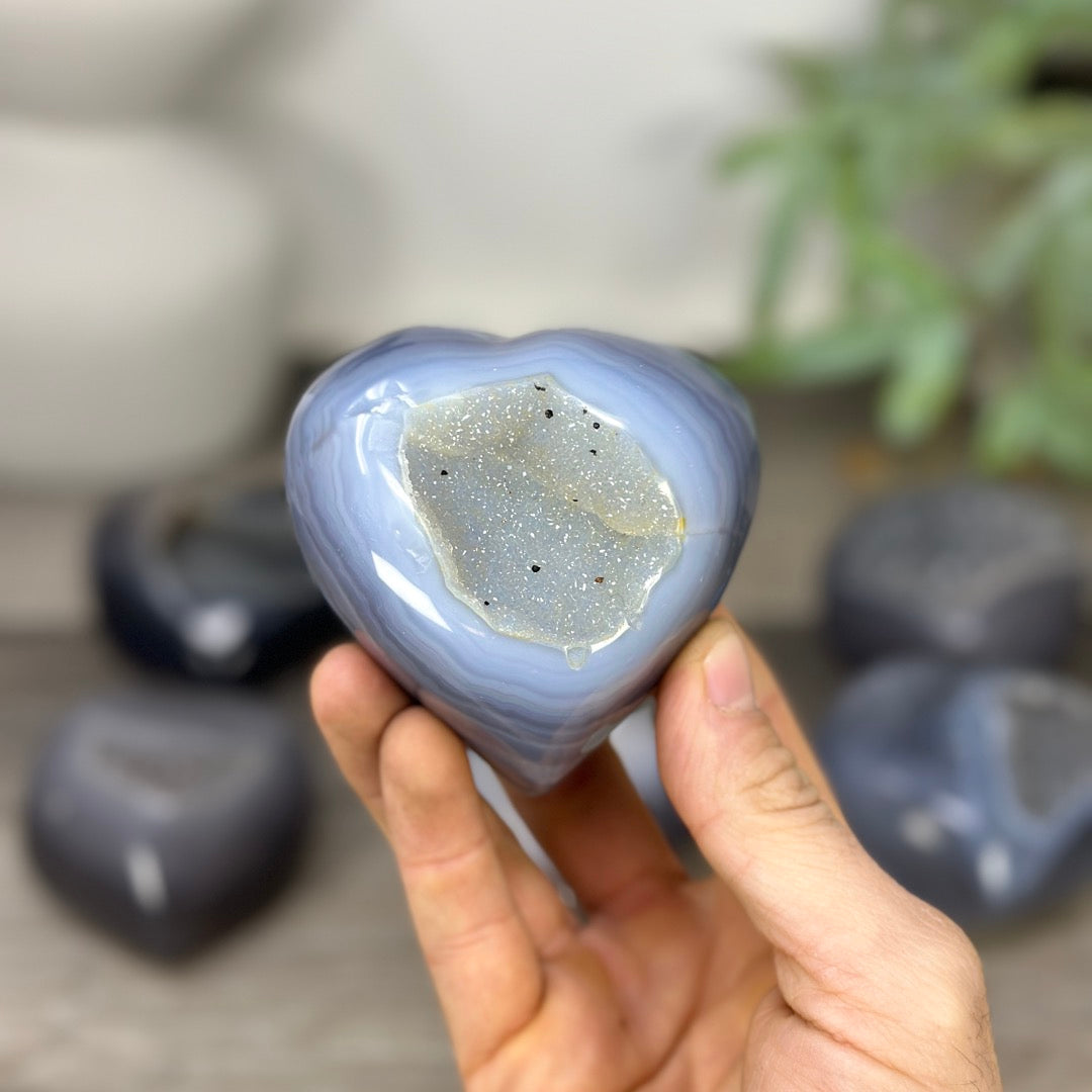 Mixed Minerals Hearts Set - MHLT0355