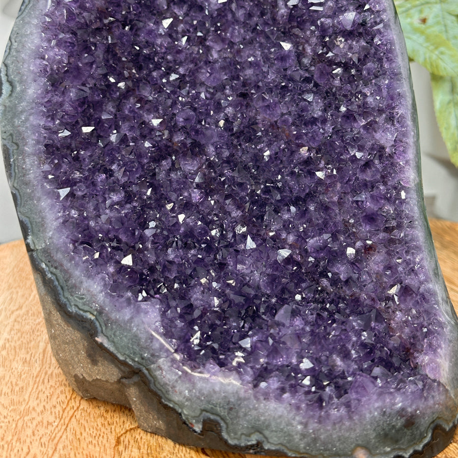 Uruguayan Amethyst cathedral Geode for Home Decor - CBP1306