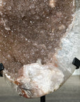 Brown Tone Quartz Geode Mineral Specimen for Home Decor - MWS2626