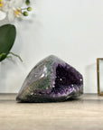 Natural Amethyst Stone Geode with Druzy Crystals - STGE0023
