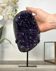 Uruguayan A+ Grade Amethyst Crystal Cluster on Stand - MWS2627