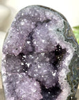 Natural Uruguayan Crystal Geode on Stand with Stalactite Formations - MWS3276