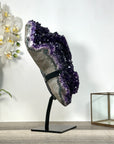 Premium Uruguayan Amethyst Geode With Metal Stand - MWS2753