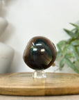 Agate & Quartz Druzy Sphere Geode - SPH0223