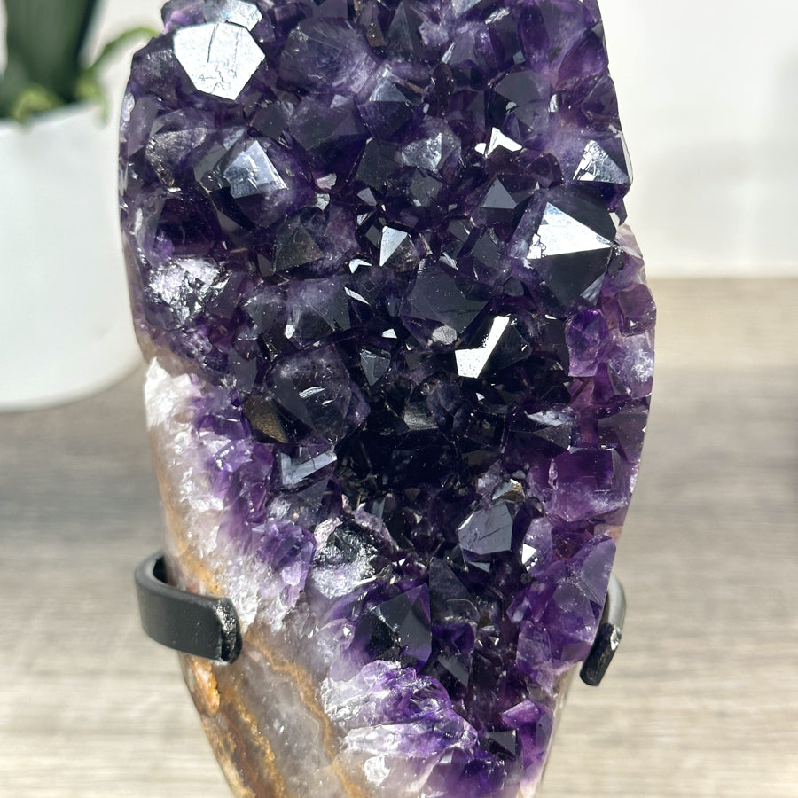 Amethyst Cluster with Deep Purple Crystals - MWS2202