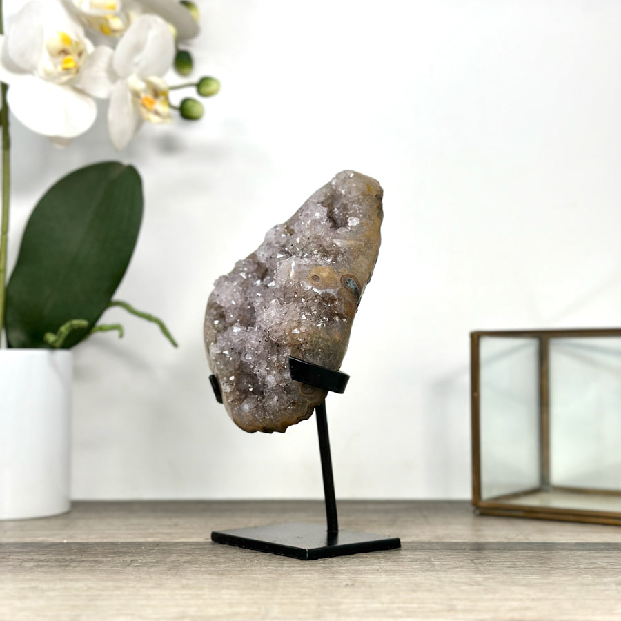 Natural Quartz Geode full of Stalactite Formations - MWS2879