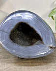 Blue Banded Agatae Stone Geode - STGE0097