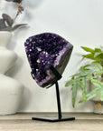 Natural Amethyst Crystal Cluster on Stand - MWS3210