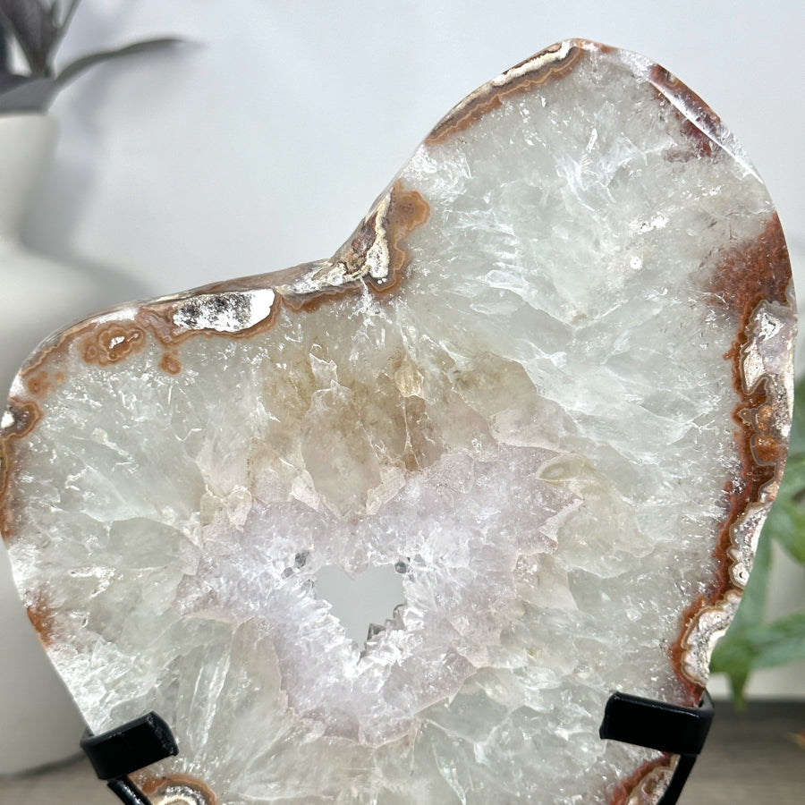 Natural Quartz Slice For Home Decor - MWS3246