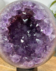 Large Amethyst & Agate Sphere Geode from Uruguay - SPH0164