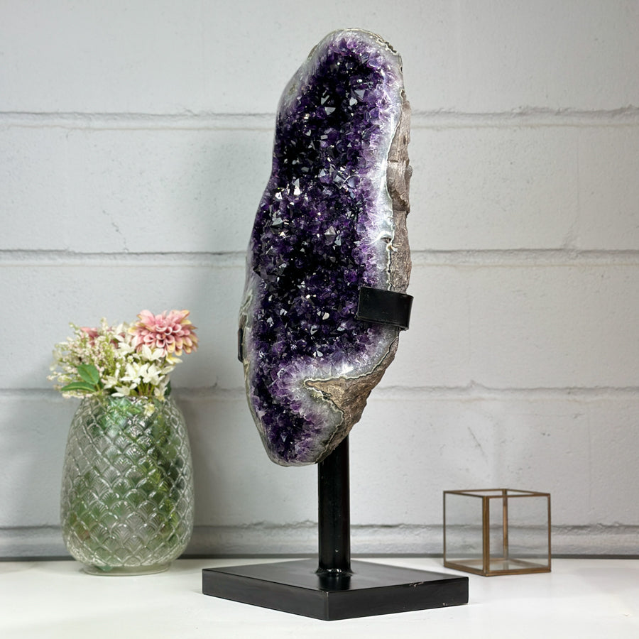 Masive Natural Amethyst Crystal Cluster - MWS2441