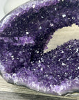 Deep Purple Amethyst Stone Geode from Uruguay - STGE0046