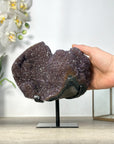 Uruguayan Amethyst Stalactite Formation - Stand Included - MWS2568