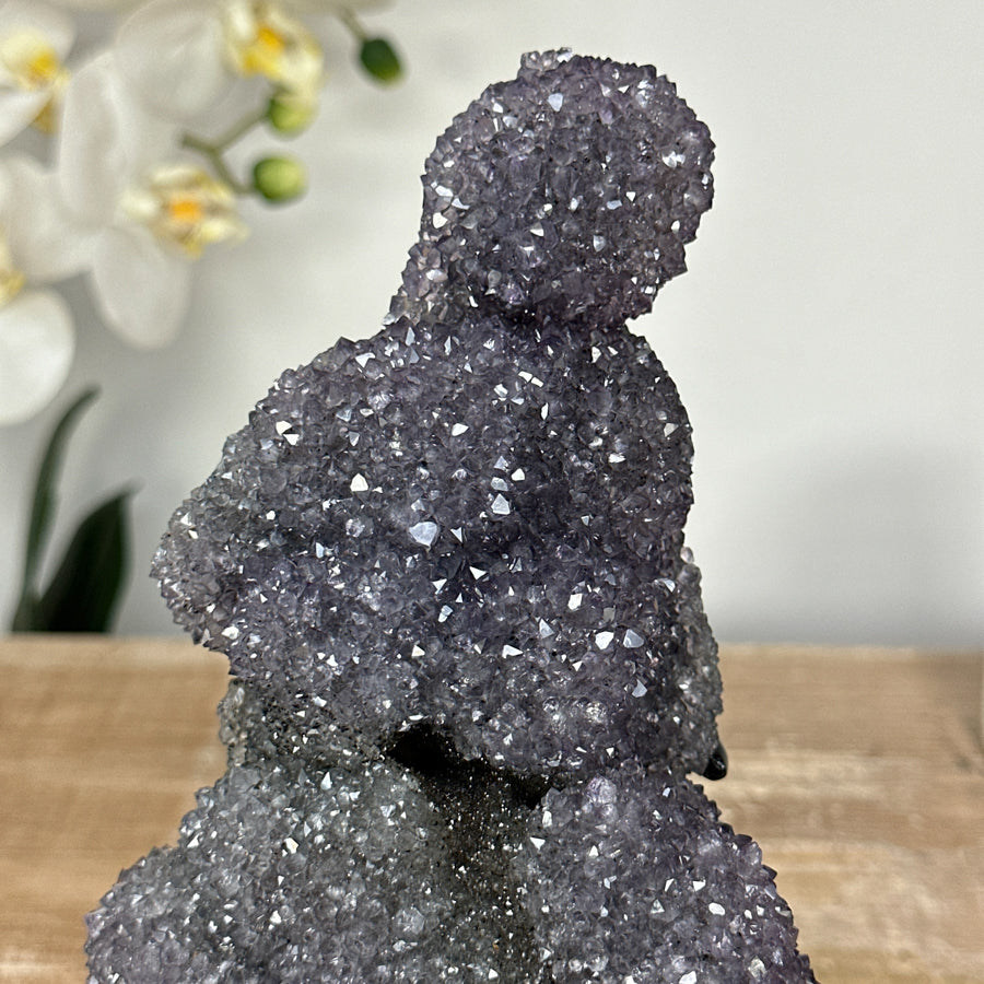 Stunning Rare Amethyst Stalactite Formation - MWS1382