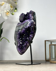 Outstanding Natural Amethyst Geode with Stalactite Eye Formation - MWS2179