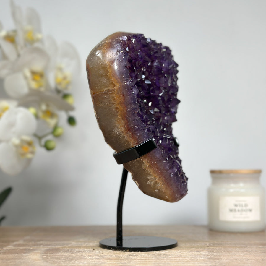 Uruguayan Amethyst Crystal Cluster, Perfect for Home Decor - MWS1572