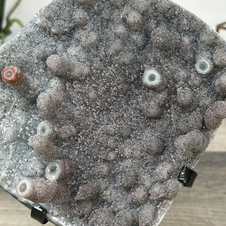 Rare Quartz Druzy &amp; Jasper Stalactite Formation - MWS2842