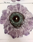 High-Quality XXL Amethyst Stalactite Slices for Jewelers - Wholesale Bulk Pack - STS0068