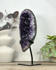 Large Natural Uruguayan Amethyst Geode on Stand - MWS3222