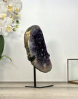 Premium Quality Uruguayan Amethyst Geode on Stand - MWS2977