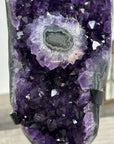 Amethyst Crystal Cluster on Stand – Home Decor Mineral Specimen Display - MWS2652
