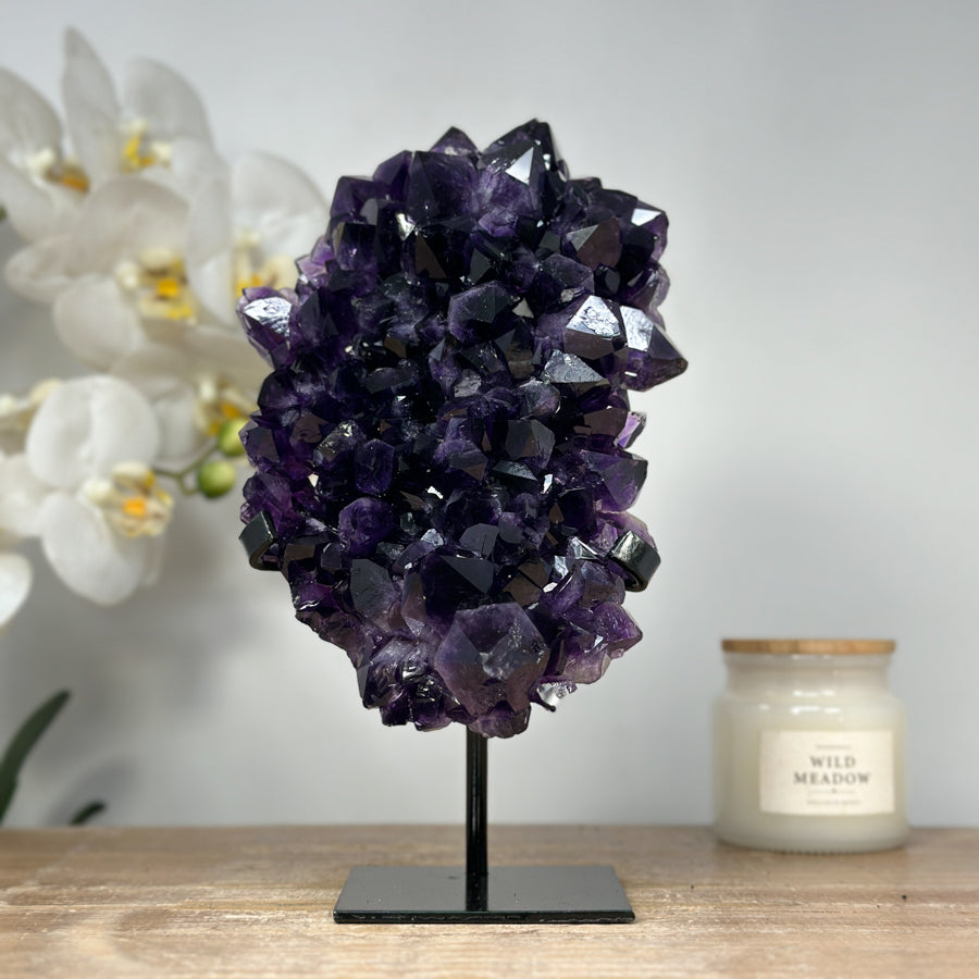 Unique Large Uruguayan Amethyst Stalactite Formation - MWS1468