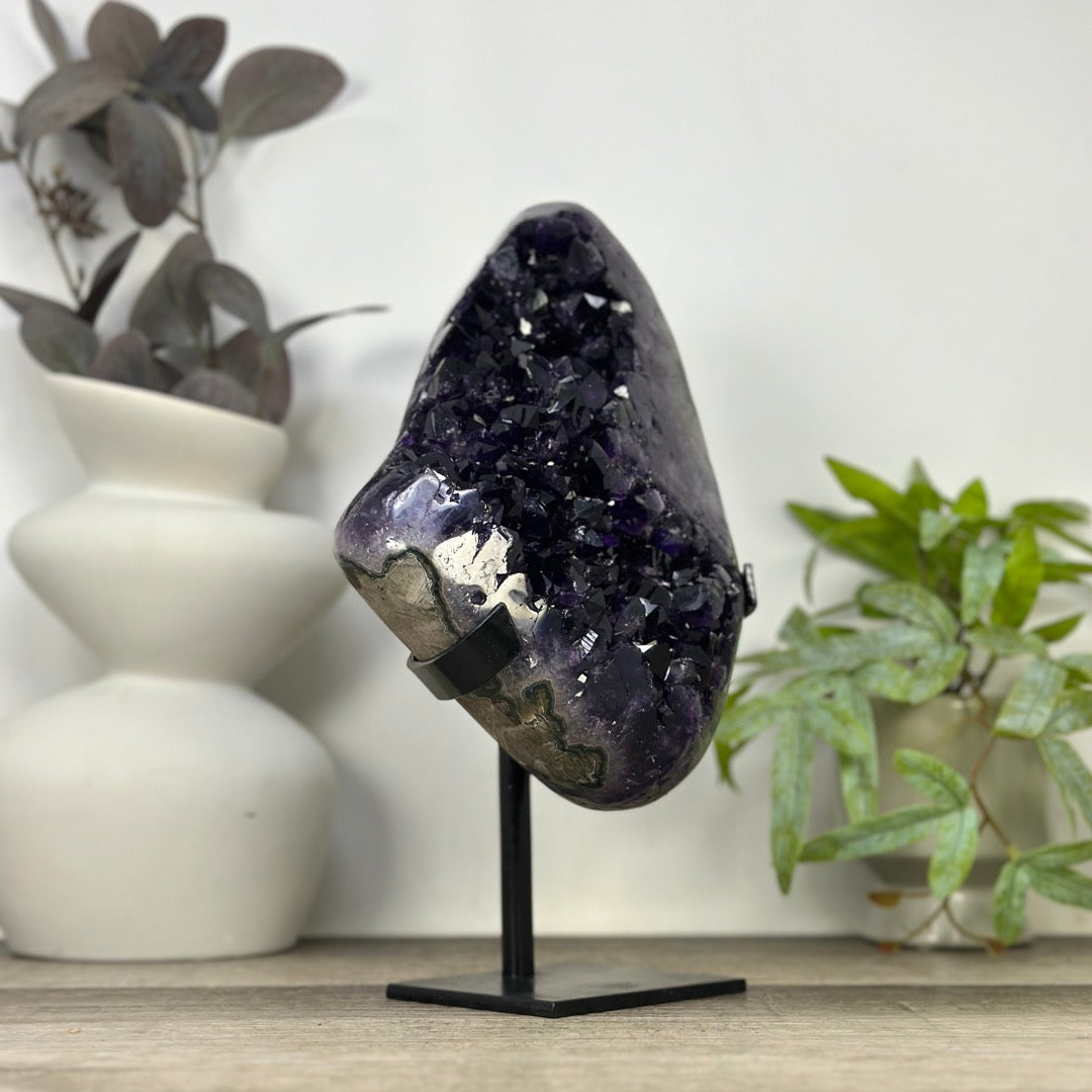 Top Grade Natural Deep Purple Amethyst Statement Piece - MWS3323