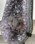 Natural Amethyst Geode with Unique Calcite Formation - MWS2874
