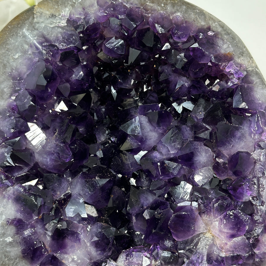 Natural Large Amethyst Geode with Deep Color - MWS2042