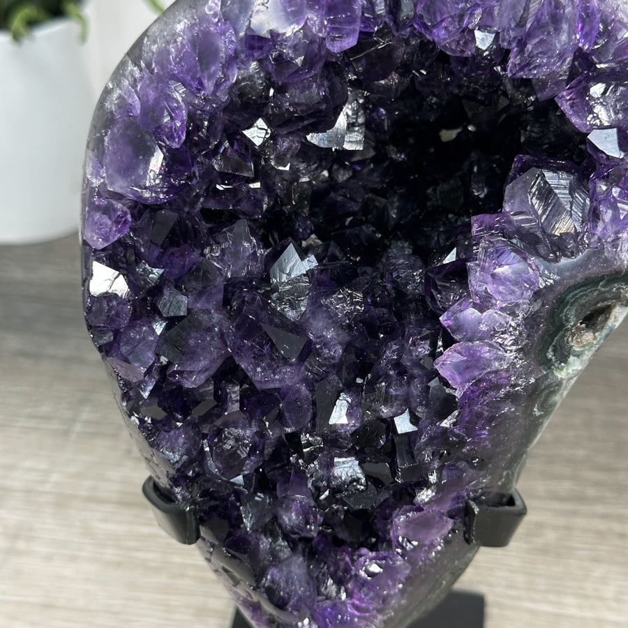 Deep Purple Amethyst Geode - MWS2216
