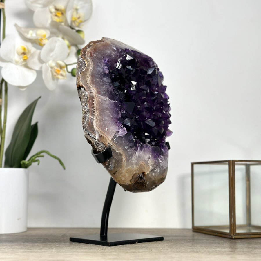 Large Uruguayan Amethyst Stone - Top Grade Statement Piece - MWS2439