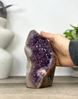 Unique Natural Amethyst Geode with Collection Grade Calcite Specimen - CBP1391
