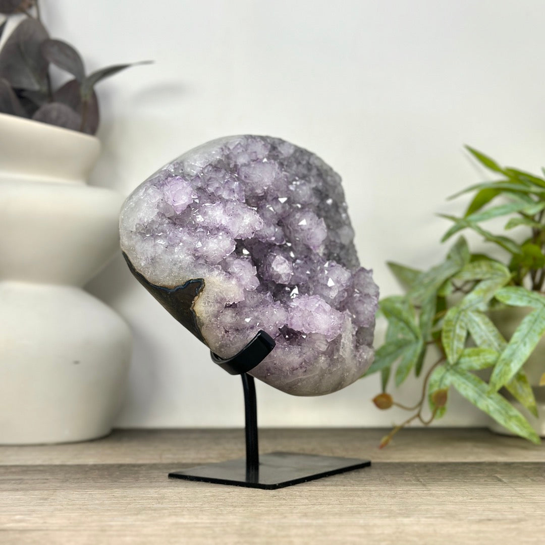 Large Uruguayan Amethyst Crystal for Home Decor - MWS3299