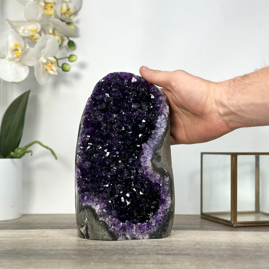 Large Amethyst Crystal for Home Decor - CBP1236