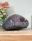 Uruguayan Amethyst & Agate Stone Geode - STGE0002