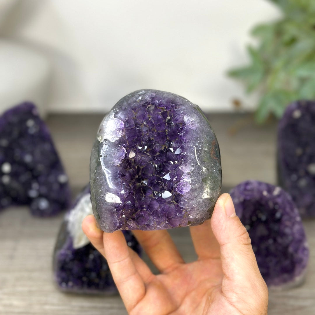Amethyst Cathedrals Lot - AMLT0214