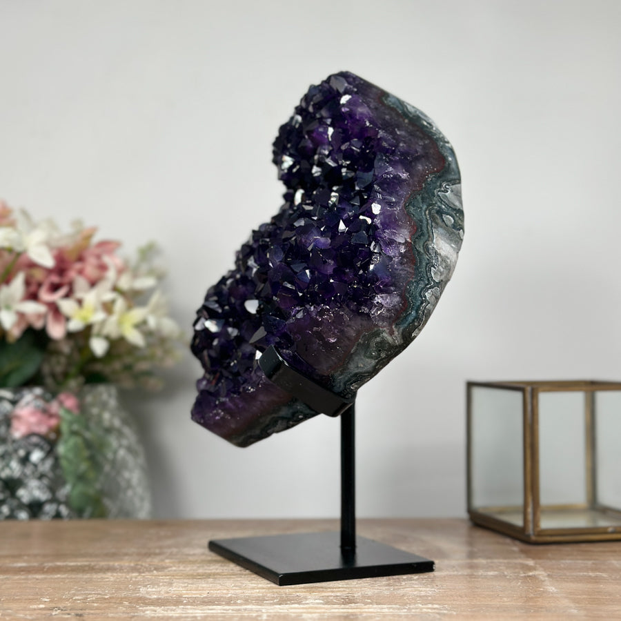 Superb Natural Amethyst Stone, A+ Grade - Perfect for Shelf Decoration - MWS1110
