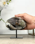 Rainbow Quartz Druzy on Metal Stand - MWS2850