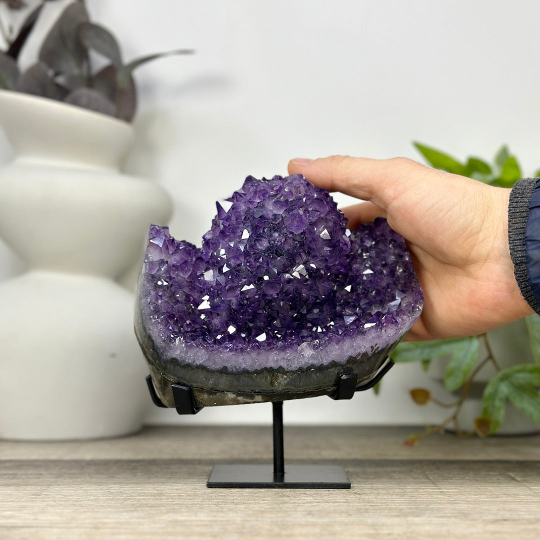 Natural Amethyst Crystal Cluster - MWS3305