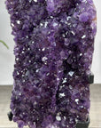 Uruguayan Amethyst Crystal Cluster on Custon made Stand - MWS2895