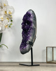 Amethyst Geode with Deep Purple Crystals – Natural Uruguayan Display Piece - MWS2791
