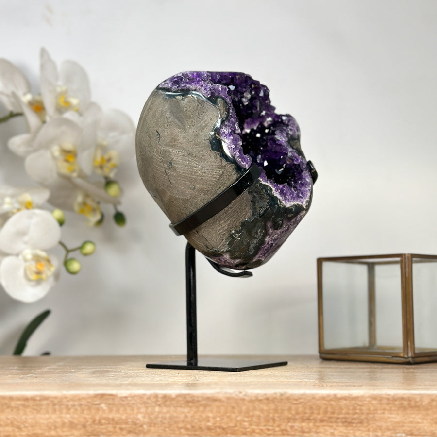 Deep Purple A Grade Amethyst Geode - MWS2087