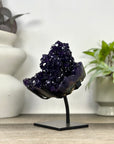 Natural Top Grade Amethyst Stalctite on Stand - MWS3372
