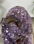 Uruguayan Amethyst Cluster with pseudocalcite Inclusion - MWS3353